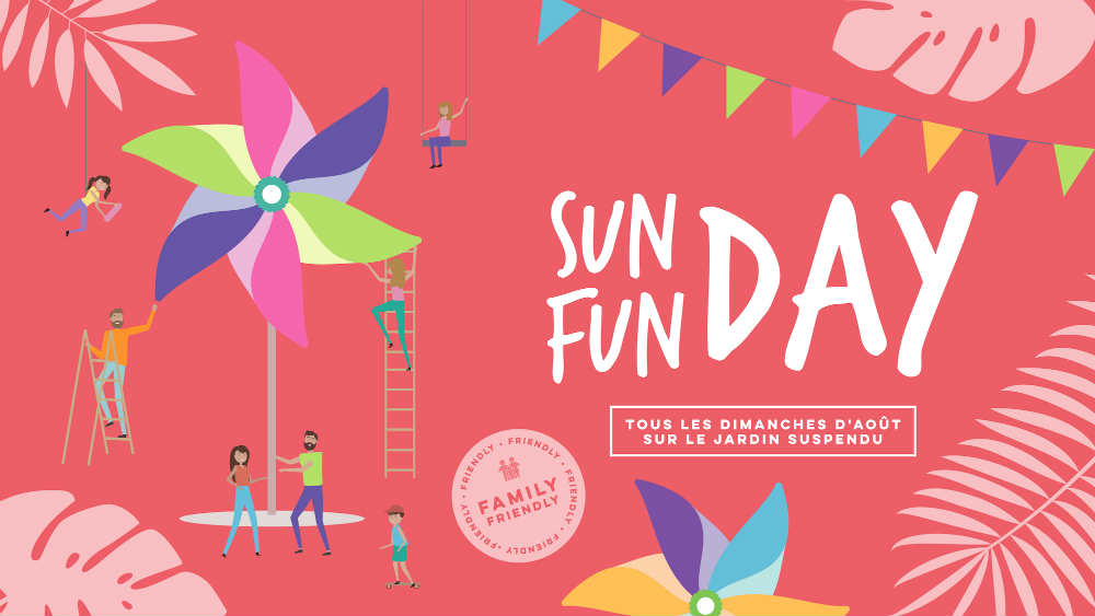 The Sunday Funday, free activities at the Jardin Suspendu