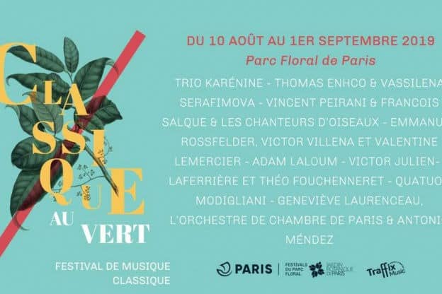 le festival Classique au vert au Parc Floral : dates et programme