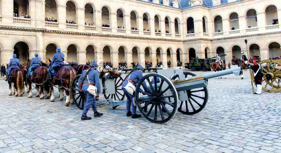 la Sainte barbe au musée de l'Armée