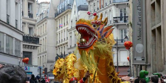 Paris fête le Nouvel An Chinois
