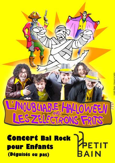 the fried zelectrons, the Halloween rock concert