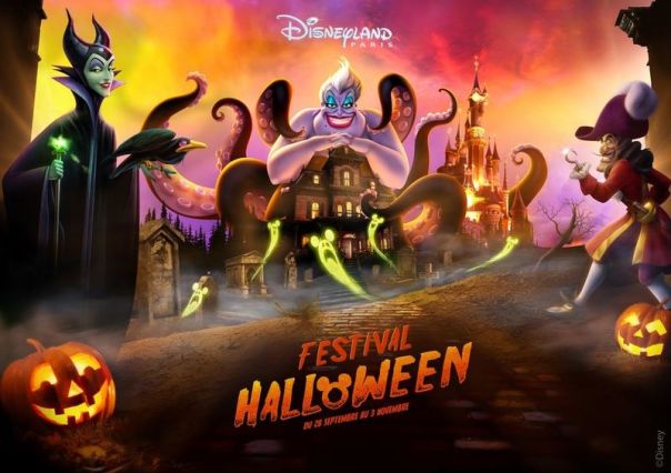 soiree halloween disneyland