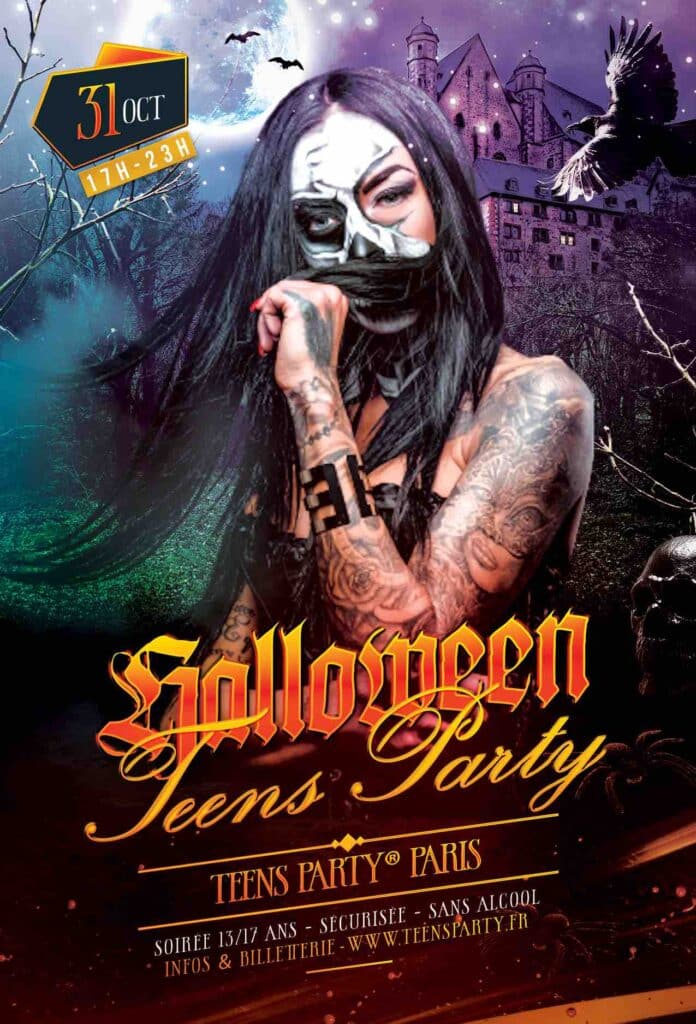 Halloween party at Teens Party