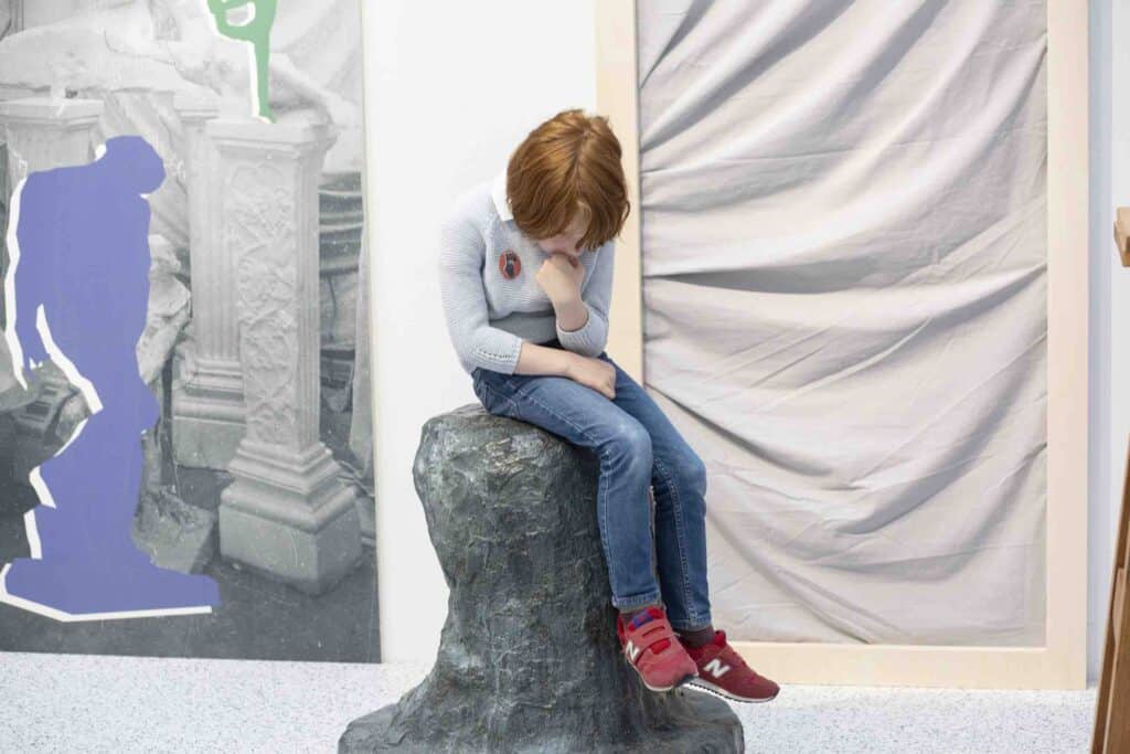 the Rodin workshop, free for children