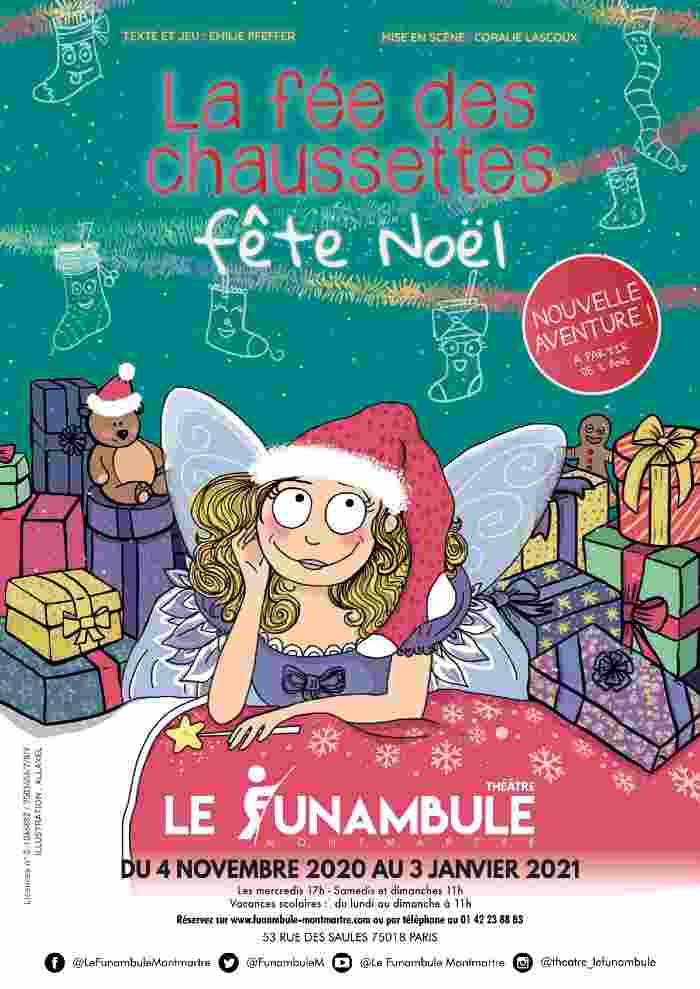 La fée des chaussettes fête noel