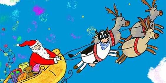 Le traineau du père Noël