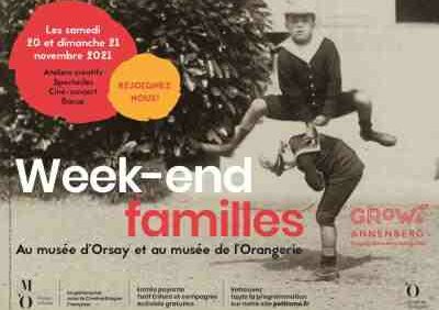 Family weekend at the Musée de l'Orangerie