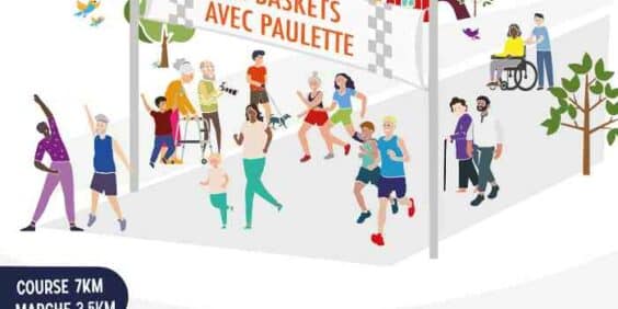 “En baskets avec Paulette”