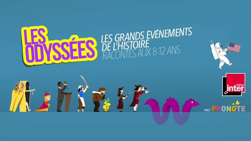 Les Odyssées, le Podcast pour les enfants 