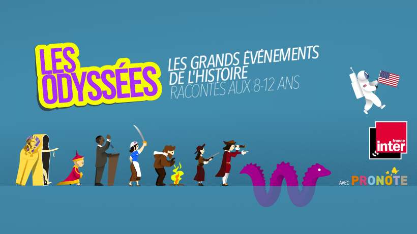 Les Odyssées, le Podcast pour les enfants 