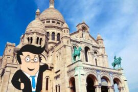 puzzle game in Montmartre and around the Sacré-Coeur