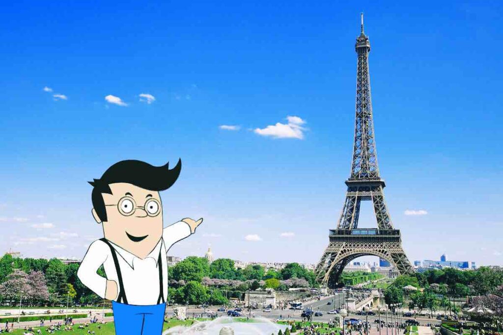 jeu d'énigme du côté de la Tour Eiffel