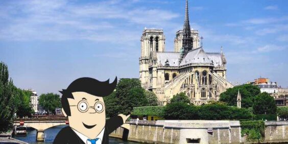 "Treasure Hunt on City Island around Notre Dame" puzzle walk