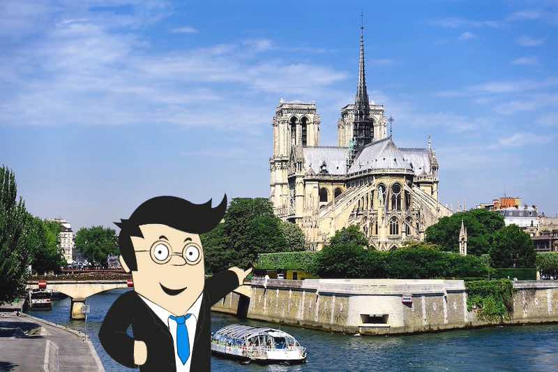 treasure hunt around Notre-Dame