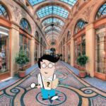 jeu d'énigmes dans les passages parisiens