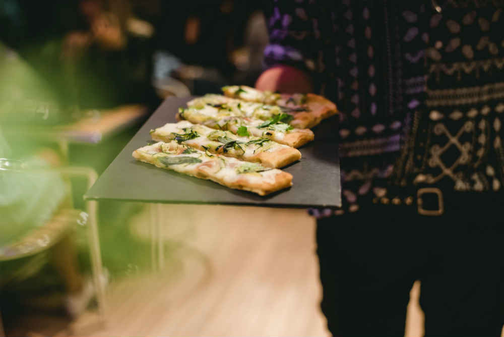 antipasti in the Italian menu of the Pizza on the Seine cruise