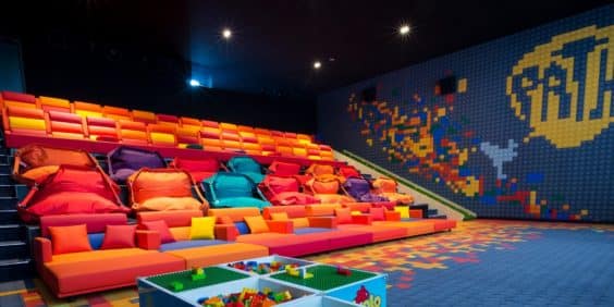 La Salle Momes, a cinema room for 2/14 year olds
