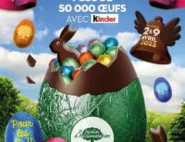 Easter egg hunt at the Jardin d'Acclimatation