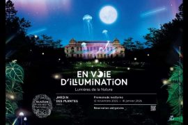 En voie d'illumination, au jardin des Plantes en 2025/2026