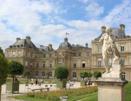 le jardin du luxembourg à Saint-Germain-des-prés