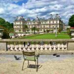 the chairs of the Luxembourg garden