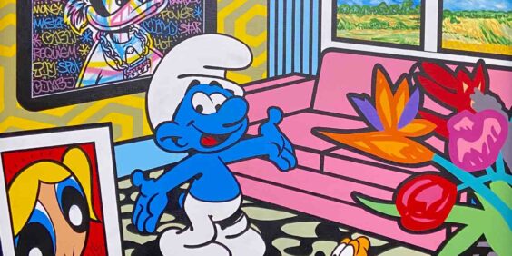 The "Imaginary Worlds - Speedy Graphito" exhibition