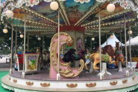 manege à la fête des Tuileries