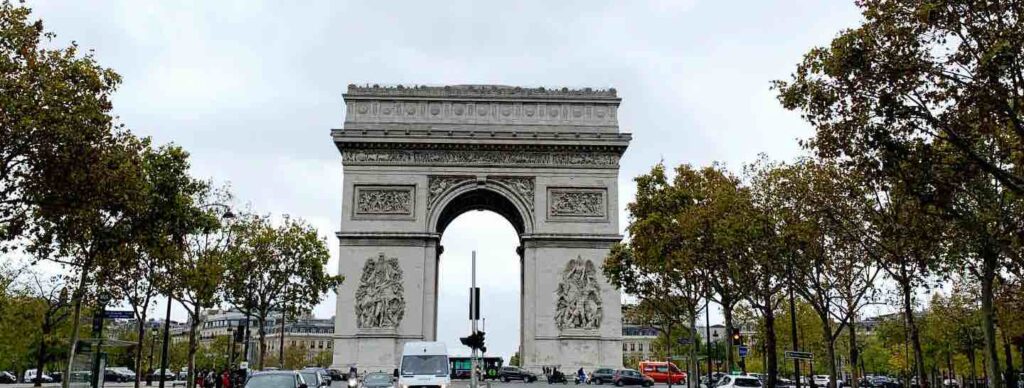 l'arc de triomphe : billet