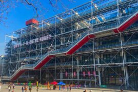 le centre Pompidou à Paris