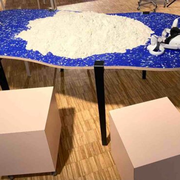 the space for teenagers at the Centre Pompidou Beaubourg