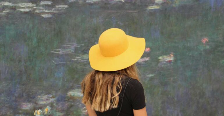 les nymphéas de Monet au musée de l'Orangerie