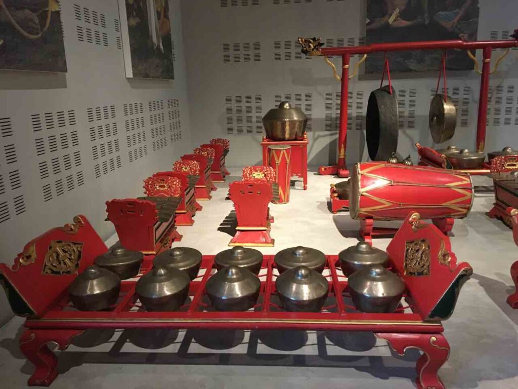 instruments from all over the world at the music museum