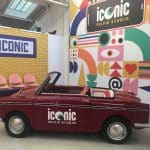 la voiture de Iconic Selfie Studio