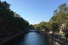 cruise on the canal saint martin