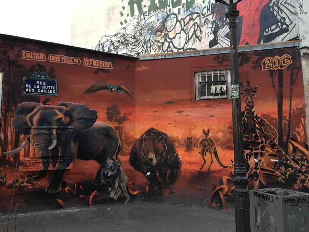street art tours in Paris