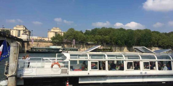 The Batobus on the Seine