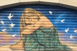 street art dans le quartier de Belleville