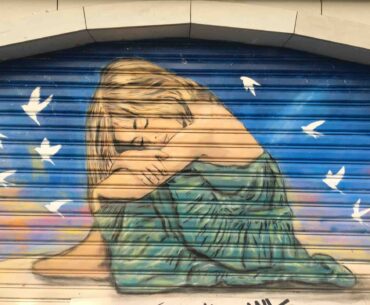 street art dans le quartier de Belleville