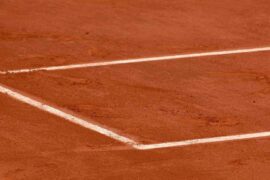 Roland Garros tennis court