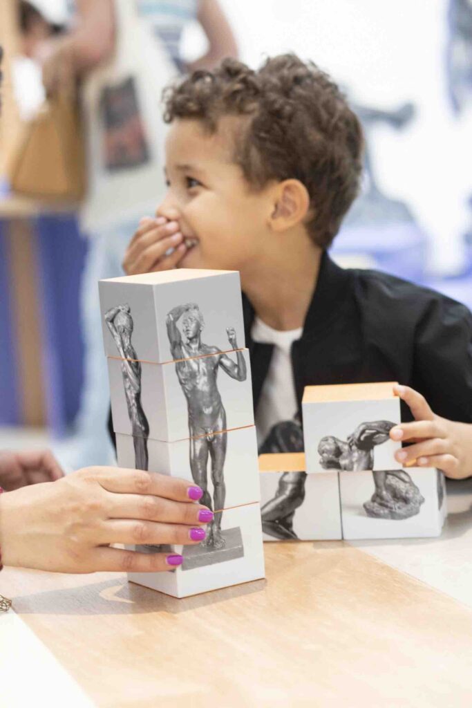 Atelier enfant au musée Rodin