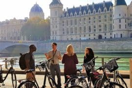 balade à vélo dans Paris