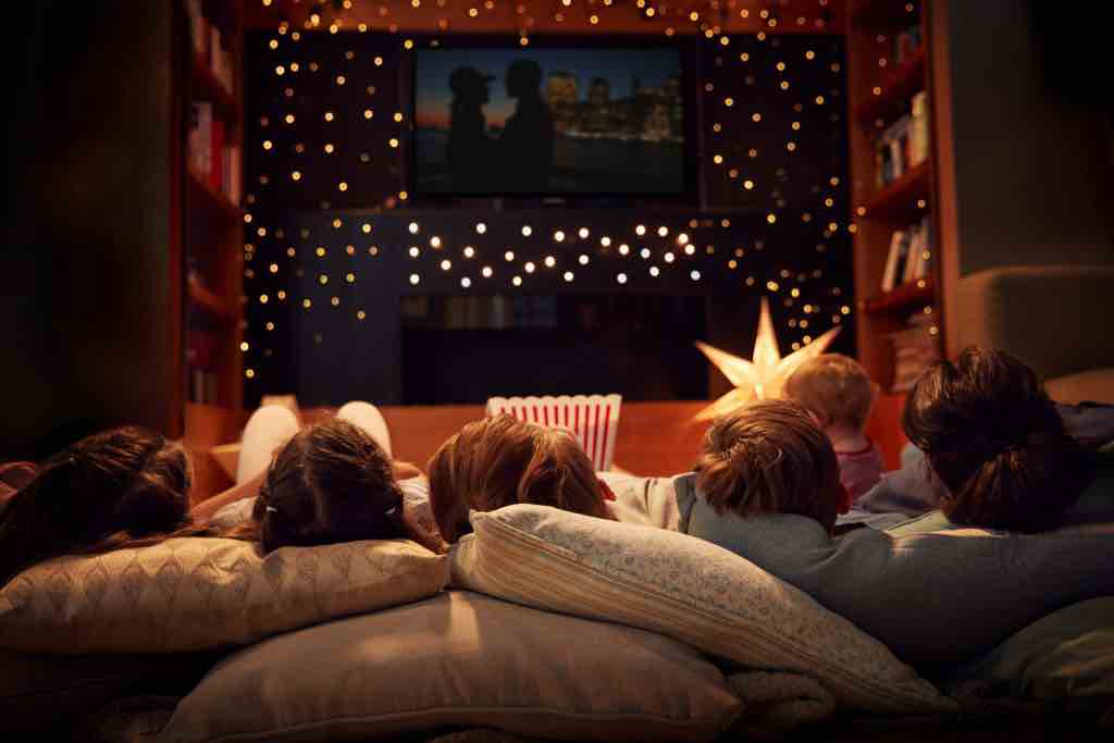 themed birthday party at the Gourmet Cinema House