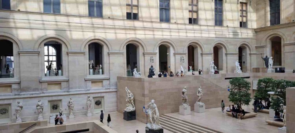 the Louvre Museum