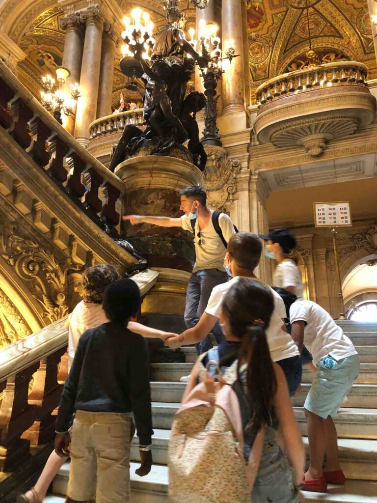 Paris Opera treasure hunt from 6 years old