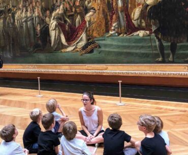 Anniversaire au musée du Louvre