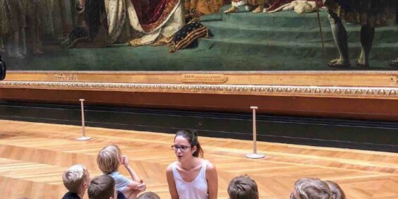 Anniversaire jeux de piste au musée du Louvre
