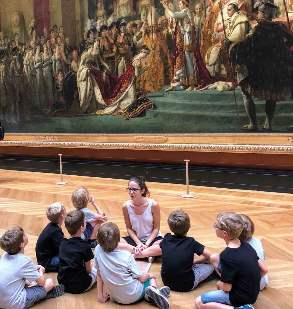 anniversaire jeu de piste au Musée du Louvre