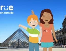 child's route in Paris Milirue