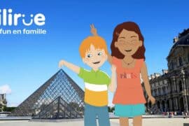 child's route in Paris Milirue