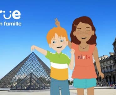 child's route in Paris Milirue